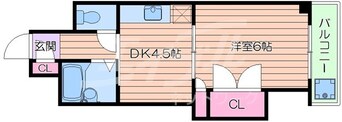 間取図 正雀グランドハイツ北