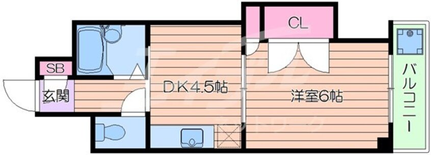 間取図 正雀グランドハイツ北