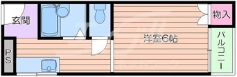 間取図 シャ・トリコロール千里丘東