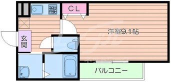 間取図 フジパレス吹田東Ⅰ番館