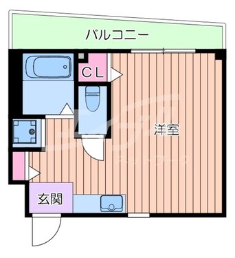 間取図 アルビヨン千里丘