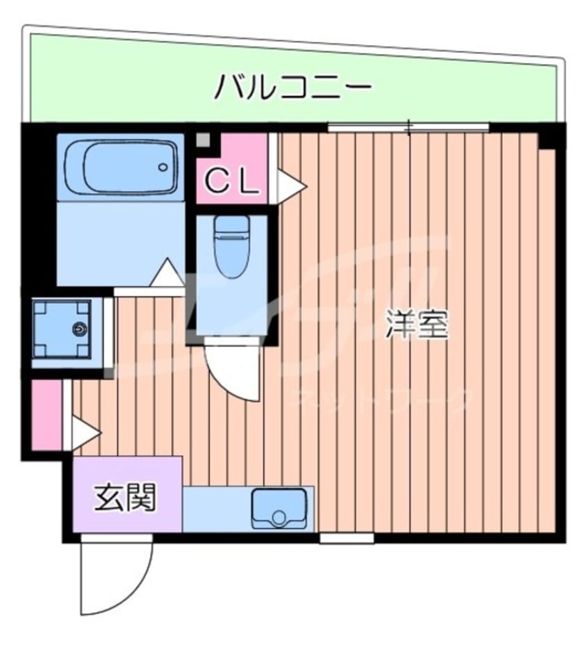 間取図 アルビヨン千里丘