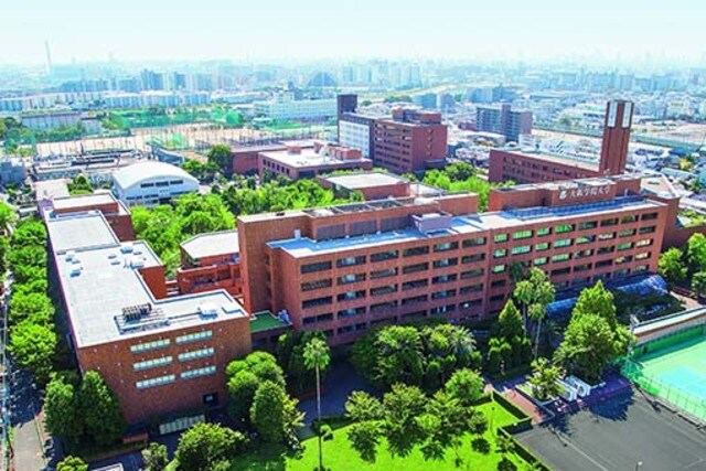 私立大阪学院大学(大学/短大/専門学校)まで737m※私立大阪学院大学 第8東昌ハイツA棟