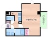 リードレジデンス関大前 1Kの間取り