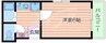 アルディア関大前 1Kの間取り