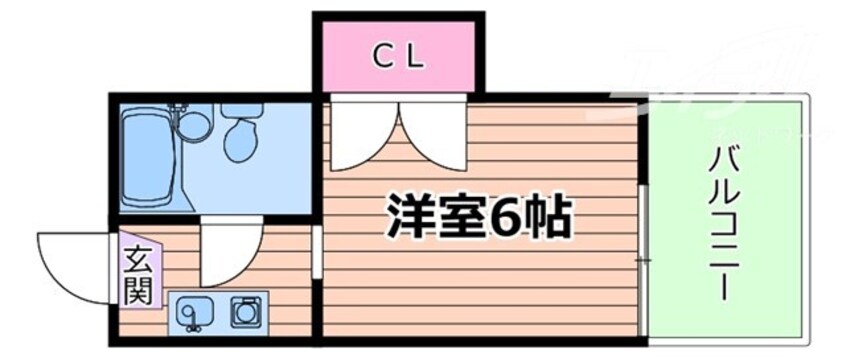 間取図 ロイヤル摂津