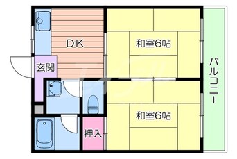 間取図 MJハイツ東別府