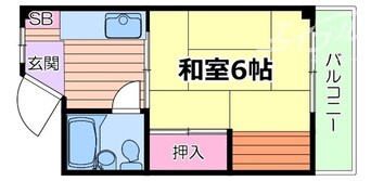 間取図 メゾン千里丘