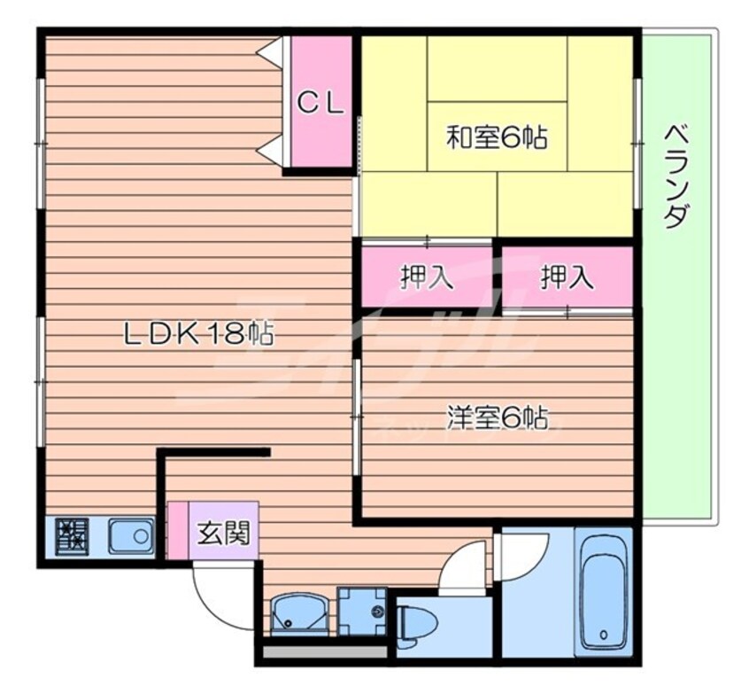 間取図 藤コーポラス