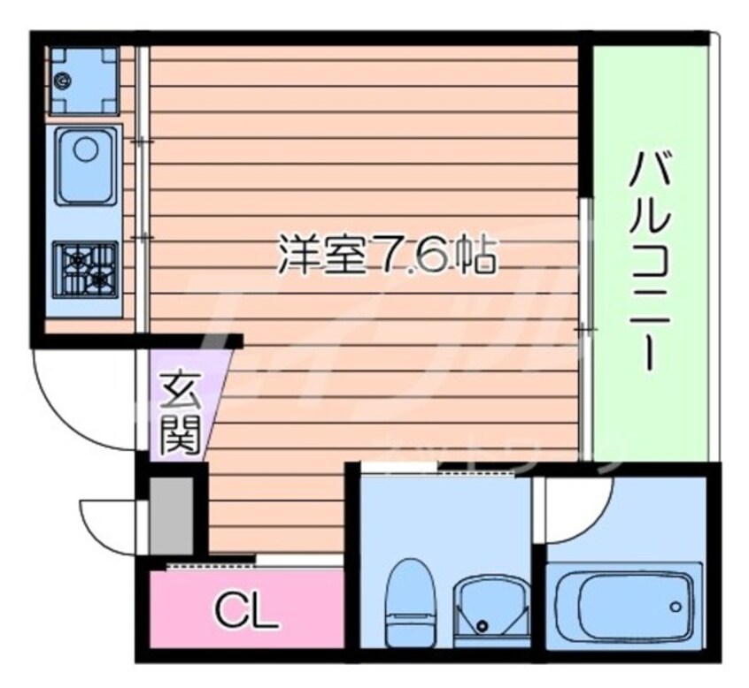 間取図 アヴェニール千里丘