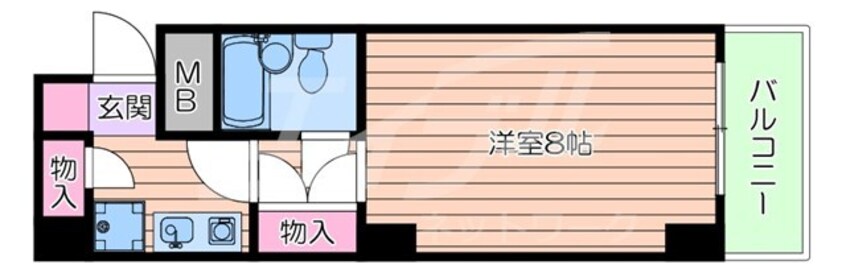 間取図 PAL千里丘