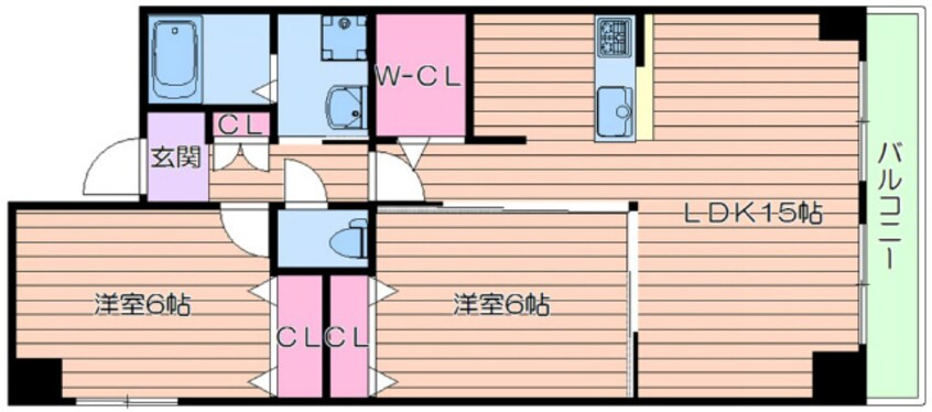 間取図 アンフィニⅨ