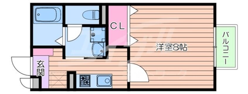 間取図 メドウズ