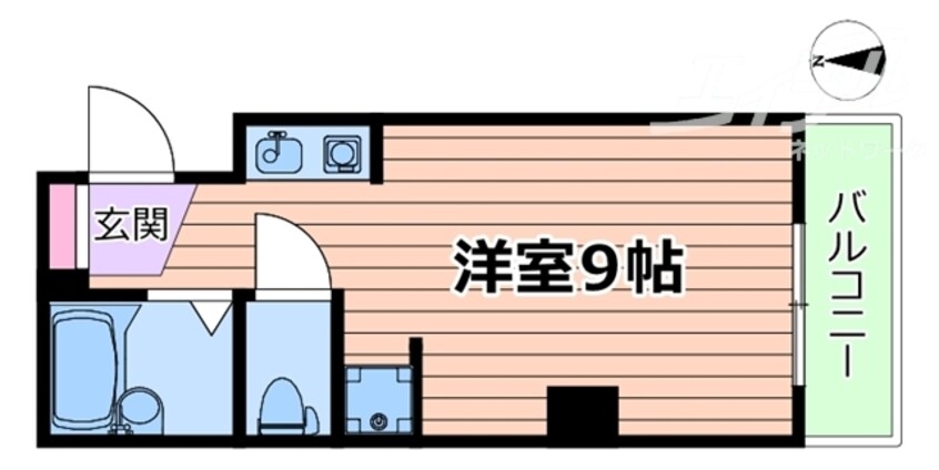 間取図 東海道本線<琵琶湖線・JR京都線>/千里丘駅 徒歩11分 1階 築31年