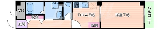 間取り図 メルツハイム北村
