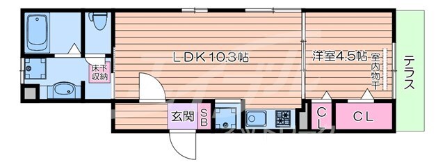 間取り図 ブライト　テラス