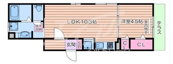 間取図 ブライト　テラス