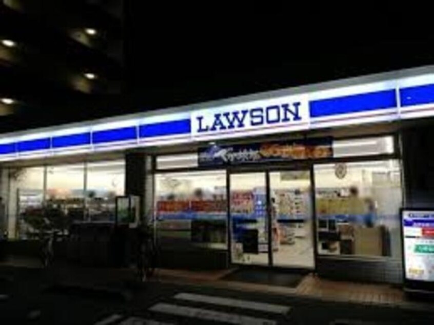 ローソンJR茨木東口店(コンビニ)まで389m※ローソンJR茨木東口店 ブライト　テラス