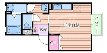 間取図 テラー・ウエスト新芦屋