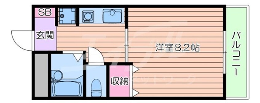 間取図 アーバンハイム大空