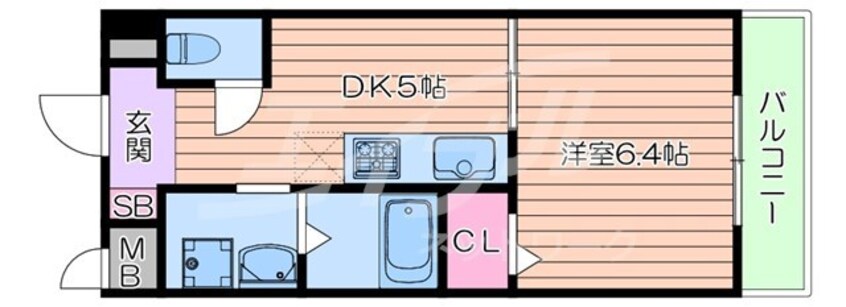 間取図 第10関根マンション