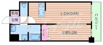 間取図 ディームス江坂