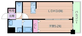 間取図 ディームス江坂