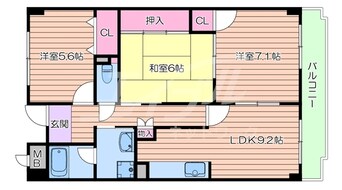 間取図 サウスファーム