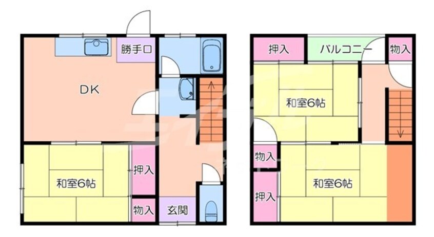 間取図 下村ハウス