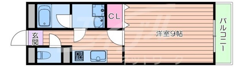 間取図 エクセルヴィラ