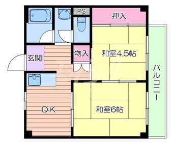 間取図 メゾンプランタン