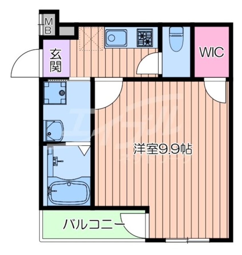 間取図 フジパレス千里丘駅西