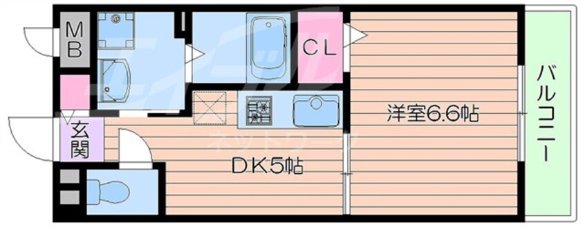 間取図 第12関根マンション