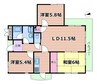 グレイスマンション 3LDKの間取り