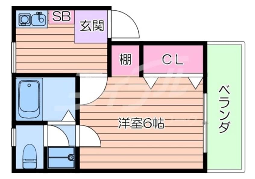 間取図 ウエダハイツⅠ