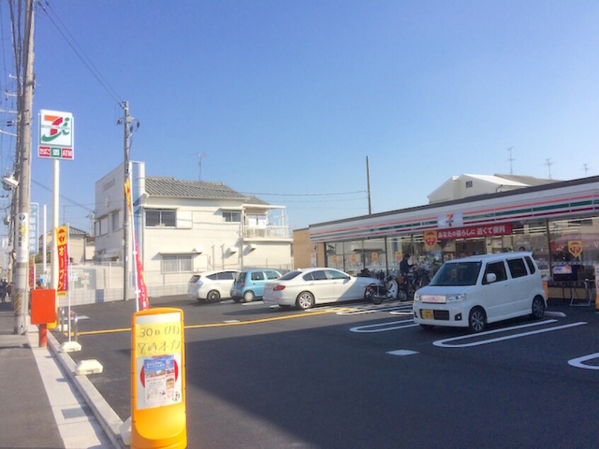 セブンイレブン摂津東正雀店(コンビニ)まで523m※セブンイレブン摂津東正雀店 カラスキ館