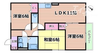 間取図 ドミールシャルマン
