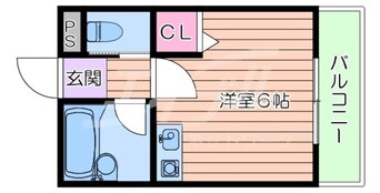 間取図 シャ・トリコロール千里丘東Ⅱ