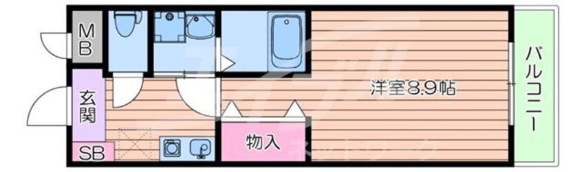 間取図 ジュネス・ブランドール