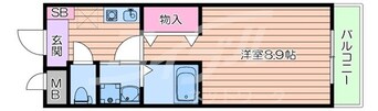 間取図 ジュネス・ブランドール