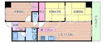 間取図 アビテ東千里