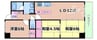 東海道本線<琵琶湖線・JR京都線>/岸辺駅 徒歩13分 4階 築28年 3LDKの間取り