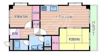 間取図 ロイヤル千里丘