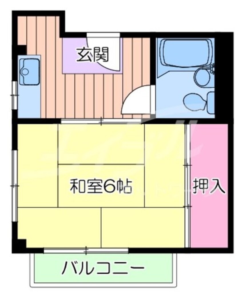 間取図 オガタハイツ