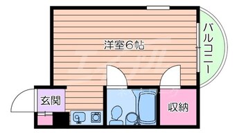 間取図 第6中屋ハイツ