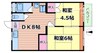 大阪モノレール大阪モノレール線/万博記念公園駅 徒歩13分 2階 築29年 2DKの間取り