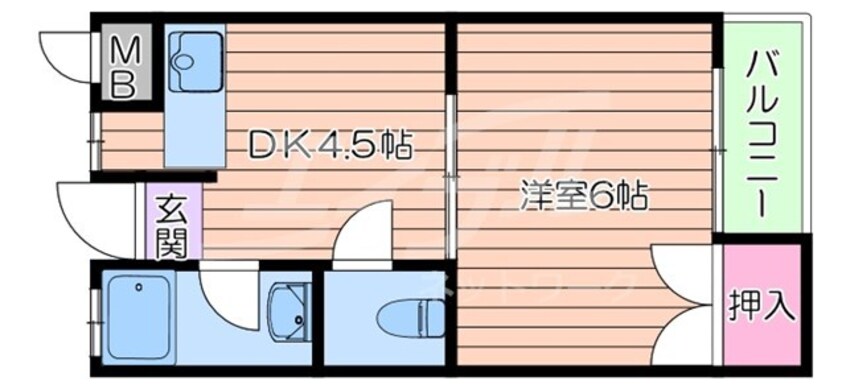 間取図 千里丘センターハイツ