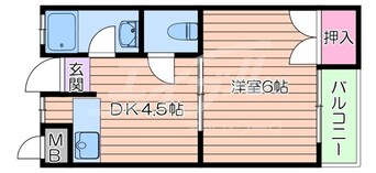 間取図 千里丘センターハイツ