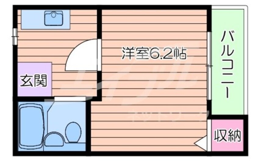 間取図 サンアーク山本