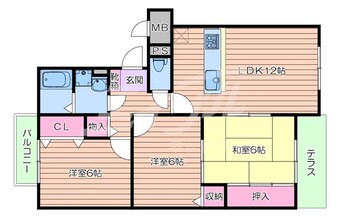 間取図 プチ・ロワイヤル